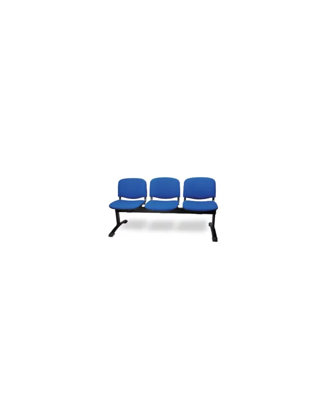 banquette 3 places bleu ban 3bleu