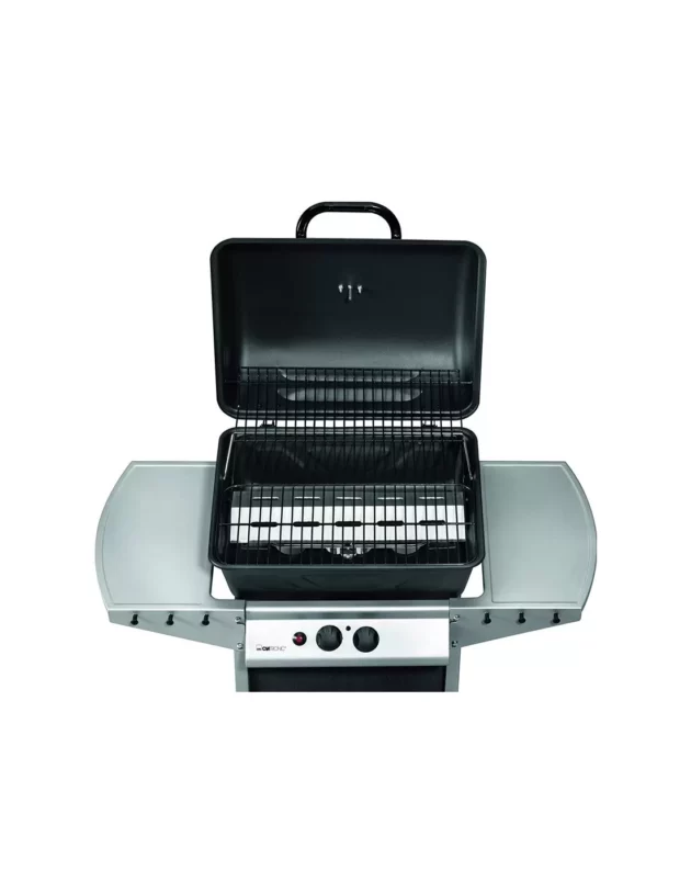 barbecue a gaz et grill clatronic 5500 watt noir gg3590 1