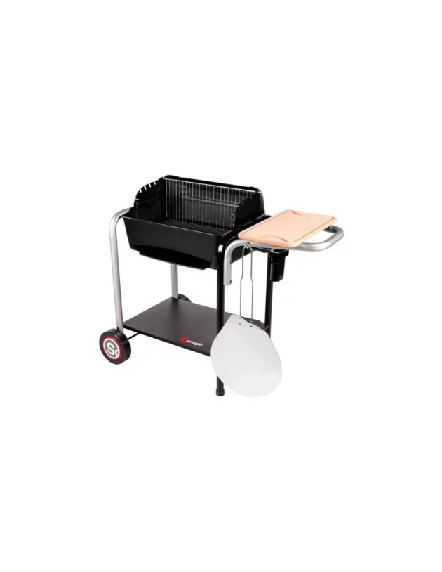 barbecue somagic 3991000b a charbon roma noir 1