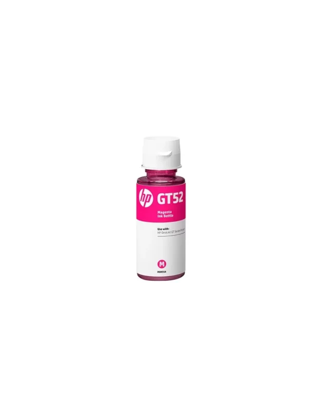 bouteille d encre hp original m0h55ae pour hp gt52 magenta 1