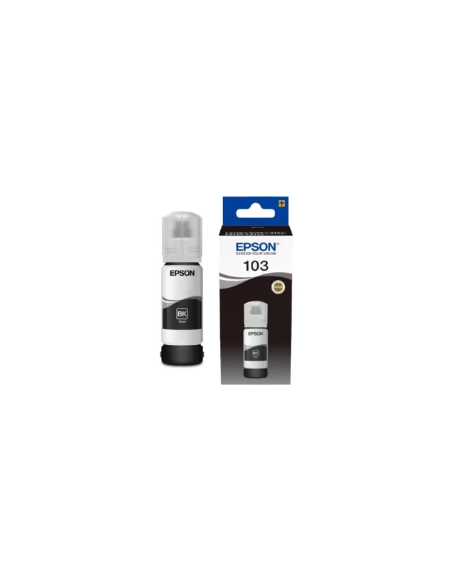 bouteille d encre original epson 103 pour l3151l1110 65ml noir