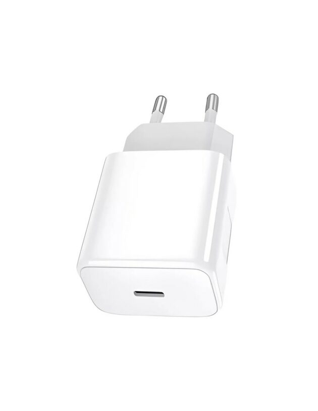chargeur infinix xc06 1 port type c vers type c blanc 1