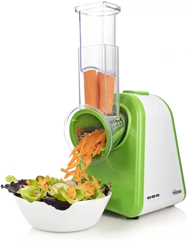hachoir a salades tristar 3 cones 200 watt vert blanc mx 4824
