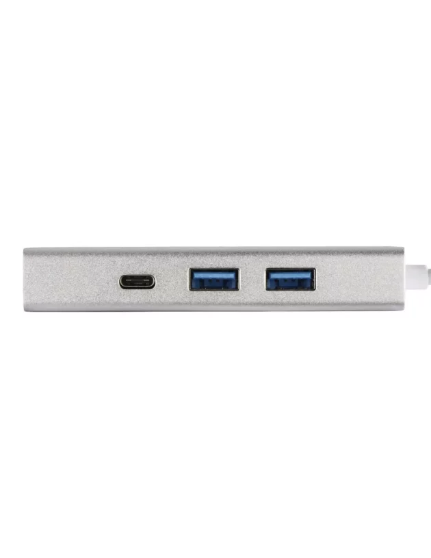 hub hama type c usb 31 2 usb a usb c lan 3