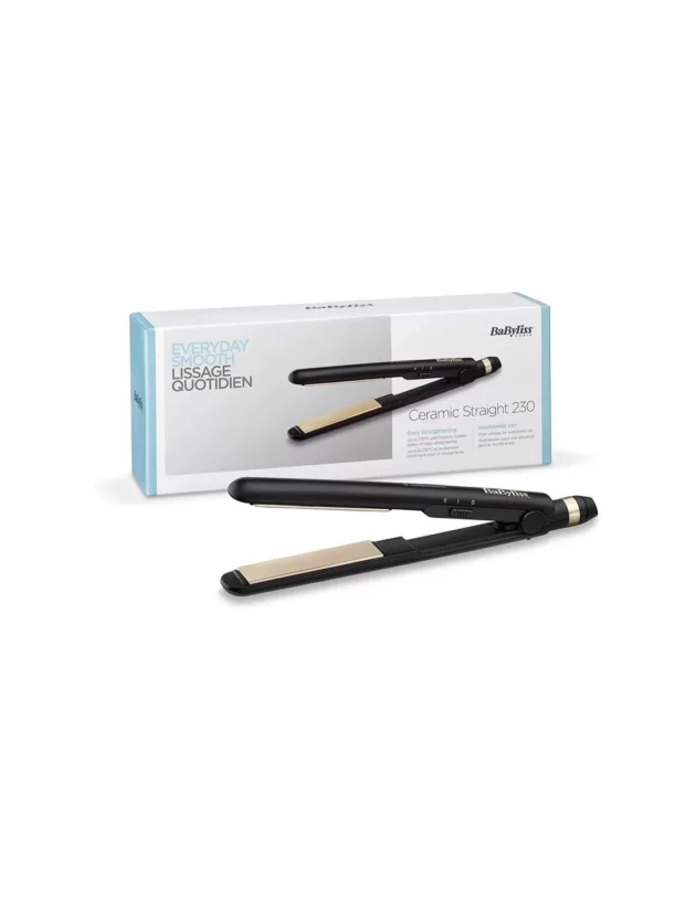 lisseur babyliss ceramique straight 230 noir st089e