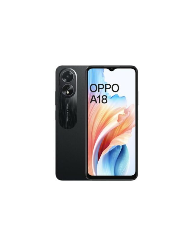 oppo a18 4 go 128 go noir