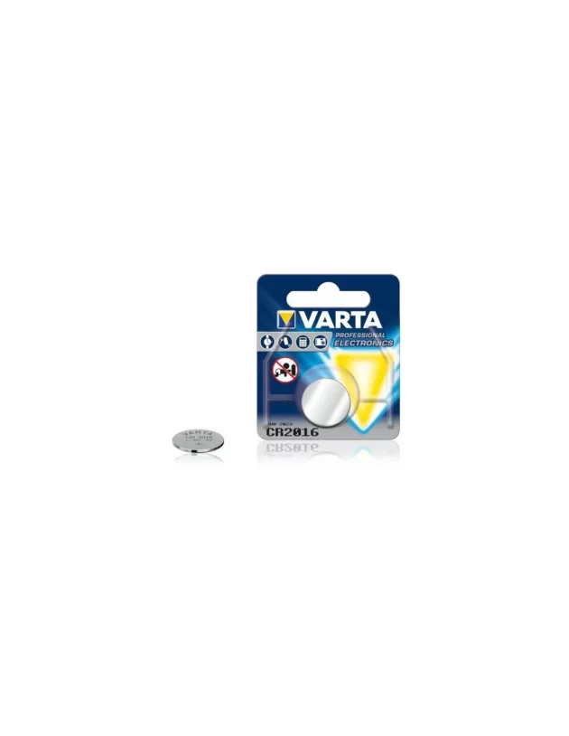 pile electronique bouton varta lithium 3v cr2016