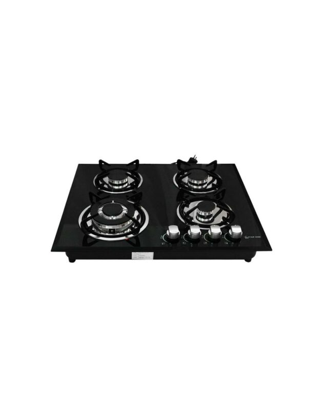 plaque de cuisson star one 4 feux 60 cm noir lx 40ts hd