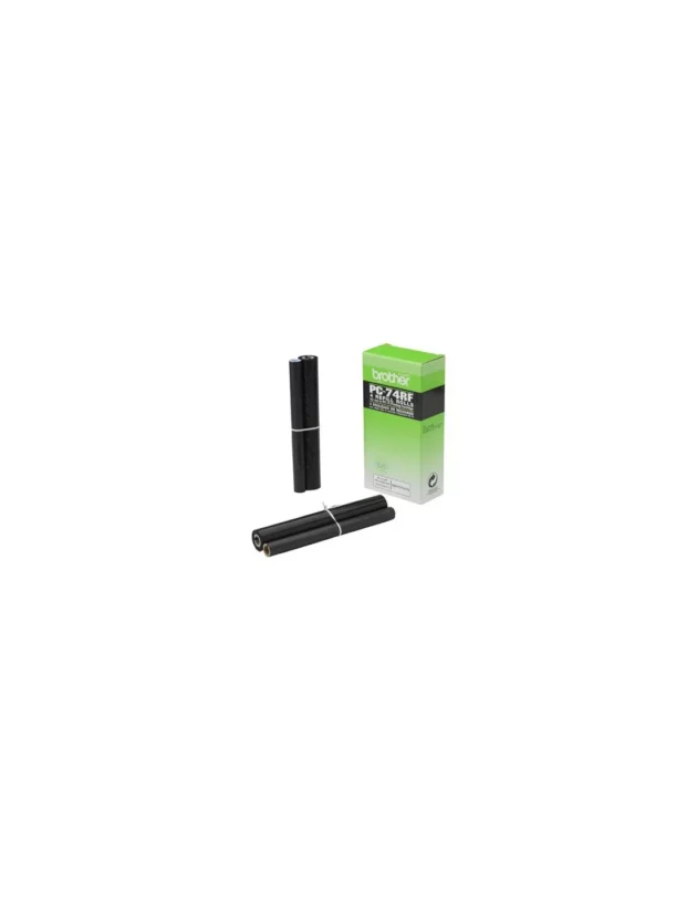 rouleau transfert thermique originale brother pc74rf pour brother fax t 72 fax t 106 144 pages
