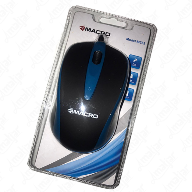 Souris optique USB macro m555 ALMATJAR bl
